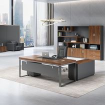 The bosss desk is simple the modern Presidents managers desk is combined with the luxury of the atmosphere the office furniture.