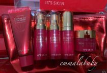 Five sets of medium-like Korean yith red ginseng snail water milk essence face cream moisturizing light imprint tight to creamy