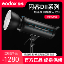 God Bull Flash Glitter D400W 600W 800W 1200W II Second-generation Shadow Shed Portrait Photo Photo lamp