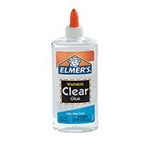 Elmers Liquid School Glue Clear Washable 9 Ounces