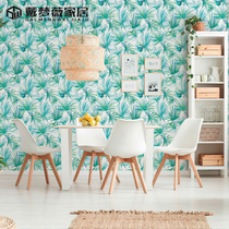 German original imported wallpaper American modern minimalist Nordic romantic living room bedroom background Villa porch wallpaper