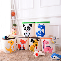 Canadian original design storage basket dirty clothes basket laundry basket round toy foldable finishing bucket