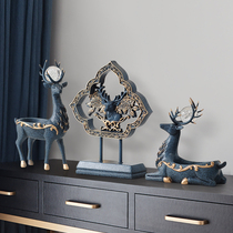 European-style entrance key storage box porch shoe cabinet light luxury decoration living room tea table modern creative small ornaments