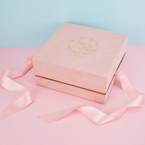 Upscale companion gift box empybox Eurostyle fumbling internet red wedding ladies bridesmaids wedding happy boxes private custom logos