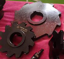 Jacketing flat-type three-sided blade SMP80 100125160200 slotted milling cutter disc side milling back milling cutter