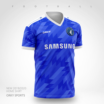 ORKY Wokai adult football suit suit mens training suit light board sports game breathable jersey printing custom