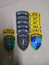  German imported original armband NATO series velcro chapter