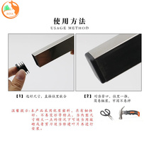 Square pipe plug Plastic inner plug pipe plug Stainless steel pipe head Iron pipe plug cap Galvanized pipe stuffy head Table and chair floor mat