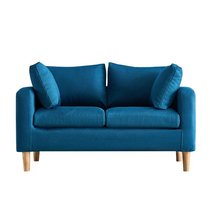 Nordic creative small apartment sofa modern living room triple seat fabric sofa apartment dormitory single double sofa