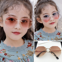 Children's Sunglasses UV Protection 4-12 Years Baby Kids Eyes Personality Trendy Girls Glasses Boys Sunglasses