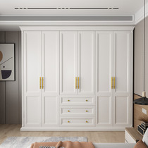 American Solid Wood Wardrobe Home Bedroom Containing Lockers Light Lavish Simplicity About Modern Overall Big Closet Door Cabinet