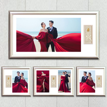 Wedding photos Zoom in on wall photo frames Photo walls Custom table photos High-end stadium materials Creak over the rain