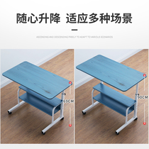 Desk Simple home student bedroom girl Korean computer desk learning small portable lifting removable table