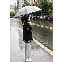 Gray wide leg pants women 2021 autumn and winter high waist slim hanging loose straight casual pants small sports pants