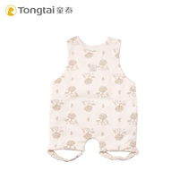 Child Tai baby half-back cotton belly pocket half back cotton clothes baby anti-cool pyjamas half back slim cotton half back clothing