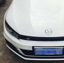 Volkswagens new still cool headlights light eyebrows with cool and furious eye light eyebrows decorated with new yet cool retrofit decorations