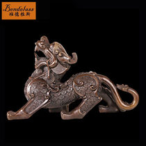 Banderas pure copper ornaments money a pair of office auspicious home living room gifts