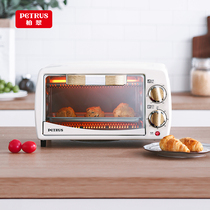 PET11 Mini electric oven Household multi-function automatic baking cake desktop small oven 10L