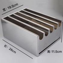 Stainless steel knife holder kitchen with lid knife Box Kitchen rack covered knife box hotel large knife box Commercial