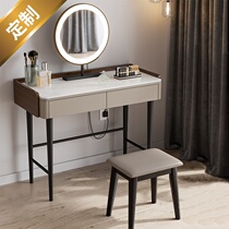 Extremely minimalist dresser Dresser Bedroom bedroom Makeup Table High Foot Light Lavish Minimis Modern Customizable New