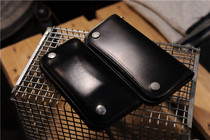 Old Chen recommended The People Work JC01H Horween tea core leather wallet long financial cloth