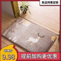 Toilet water absorbent artifact quick-drying household waterproof carpet mat Super decontamination bathroom sponge toilet door mat