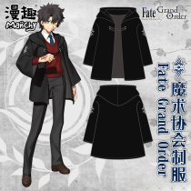 Fun Anime Quadruple Peripheral Fate Magicians Association Coat FGO Winter Mid Sleeve Thick Coat Cos Clothing