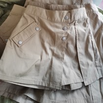 Real Shot Day Single Original Single Avv Boy Dress Shorts Skirt Girl Child Half Body Skirt Dress Pants College Wind Student Skirt Dresses