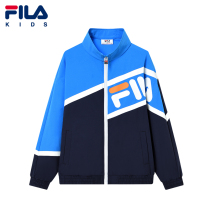 FILA × STAPLE childrens clothing childrens coat middle and Big Boy Stand Collar fashion autumn coat tide