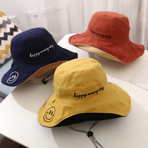 Green childrens products) 2020 summer sun shade hat parent-child canvas bright sun hat