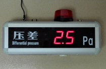 Haofeng differential pressure display differential pressure gauge differential pressure display dust-free workshop differential pressure alarm display