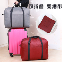 Business trip foldable travel bag women Travel large capacity luggage bag tote sports bag fitness bag clothing storage bag