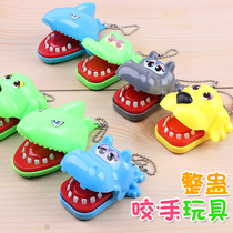 Biting a hand shark bites a finger toy bites a crocodile small number biting a hand toy whole demagoguery toy with a new peculiar toy