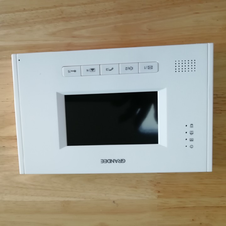 Glandy GRANDEE building talkback ultra-thin 4-inch visible indoor extension key type MH type