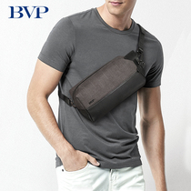  BVP chest bag mens bag summer leather messenger bag new lightweight cowhide business fashion mens trend