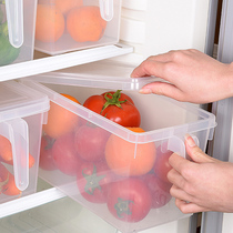 Happy family transparent with handle refrigerator containing box (2 clothes)