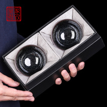 Ningzhong Jianzhan deep blue jellyfish drip Jianyao iron tire oil drop Tianmu large full handmade Master Cup to Cup famous