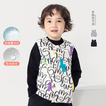 Barabara boy light and thin down Machia 2021 Winter fit new children Camshoulder comfort 201421101201