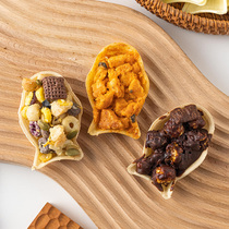 Fish-shaped glutinous rice boat cake shell windbreak Forest fish-shaped sea bream glutinous rice boat instant caramel almond baking raw materials