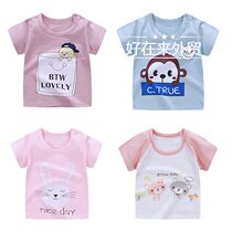 2019 New style child baby T-shirt Boys and girls summer