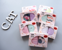 3 boxes of Ankami dress girl Lycra cotton panties triangle boxed boxed 2 packs