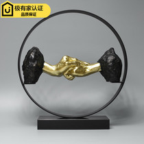 Post-modern home furnishings living room entrance TV cabinet fashion crafts creative soft decorations store ornaments