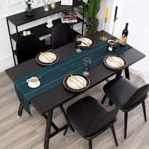 All-match American rectangular table flag cotton linen table decoration TV cabinet shoe cabinet dust cover cloth table cloth