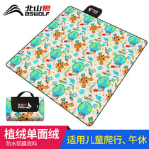 Beishan Wolf picnic mat Moisture proof mat outdoor thickened field lawn mat Portable picnic cloth mat CL010