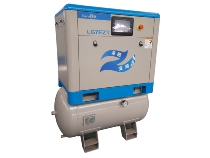 Red five-ring LG15EZT-8 with tank screw integrated air compressor 7 5KW11KW15w Screw Air Compressor