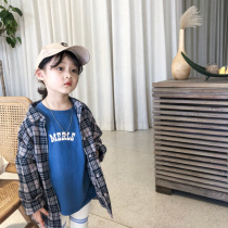 City of Beauty Girl Baby Leisure Cotton Shirt Shirt New Girls Dress