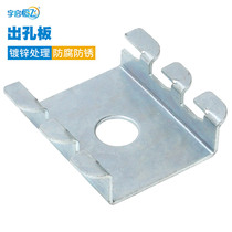 YQHF Yuqiheng flying out of the hole board Kabofei bridge external threading tube fixture threading board