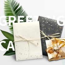 Ai Qing hand congratulating the new year Father greeting card birthday card card fashion retro elegant Thanksgiving art high-end gorgeous creative