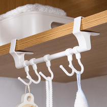 Japanese cabinet door panel hanger door rear adhesive hook kitchen non-perforated door back removable wall hook