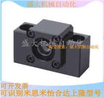 Pleasant Alloy Type Square screw abutment Components C5 Grade Point Contact Fixed side LEB41-6 8 10 12